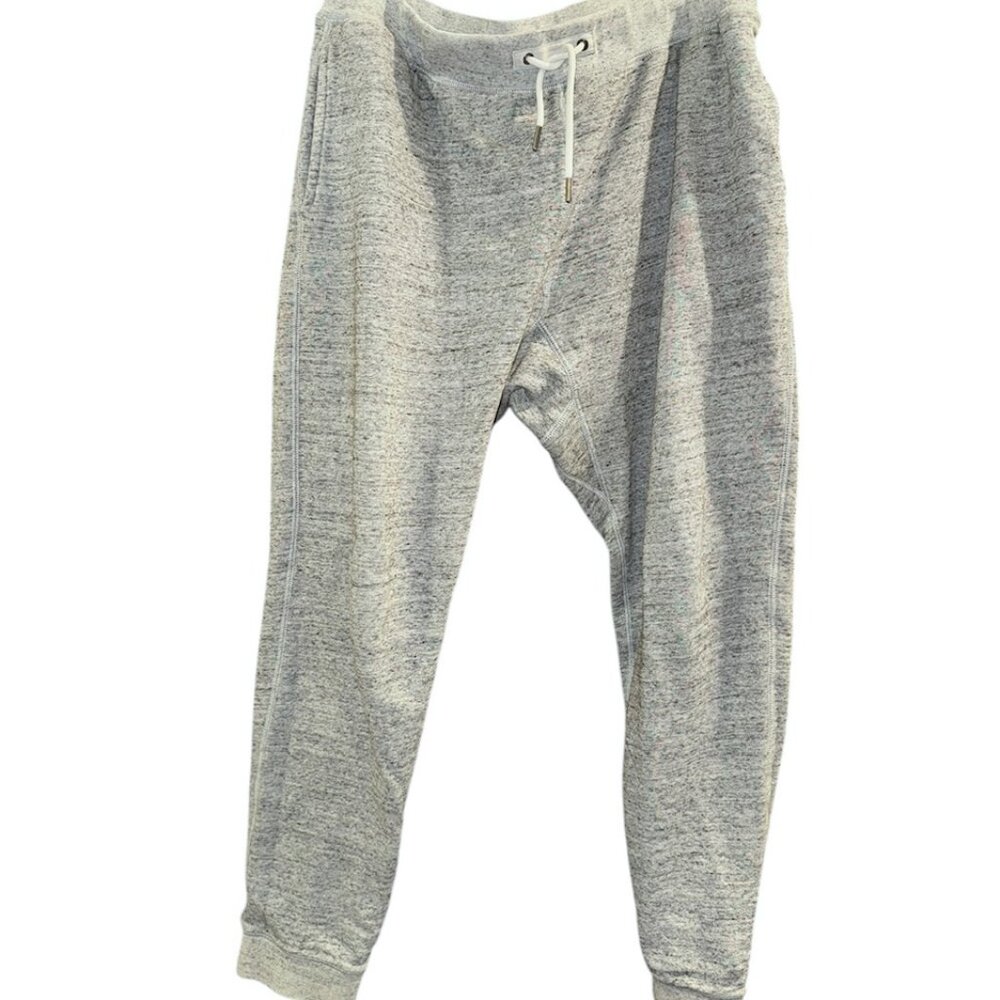Madwell MWL Heathered Grey Drawstring Jogger Sweatpants Men's Large